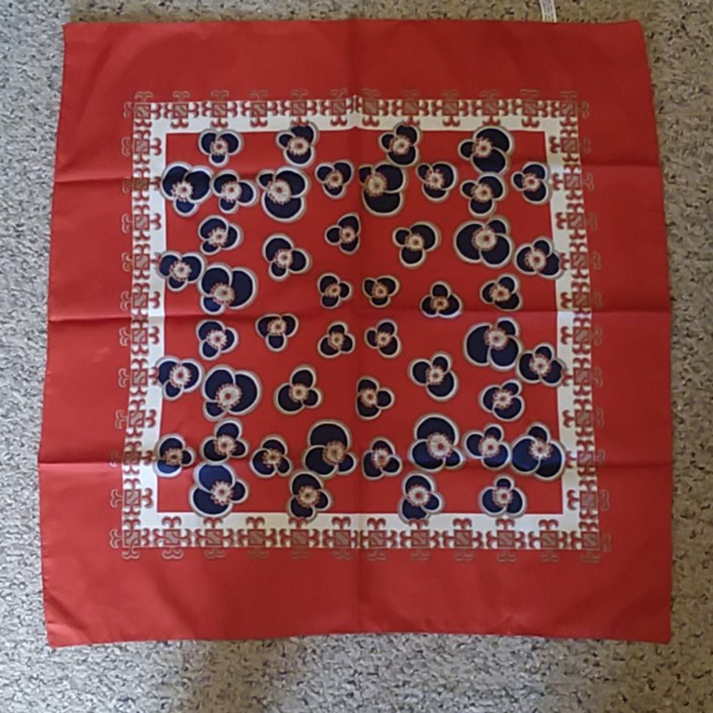 Vintage Red/Orange Scarf